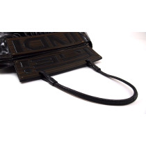 Fendi 2 You Shopping Pelle Nera