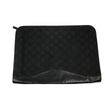 Gucci Portadocumenti Tela Nera