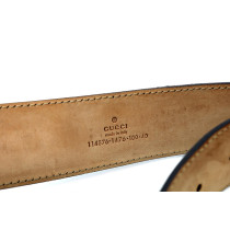 Gucci Cintura Pelle Nera