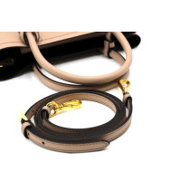 Prada Double Media Pelle Saffiano Cipria