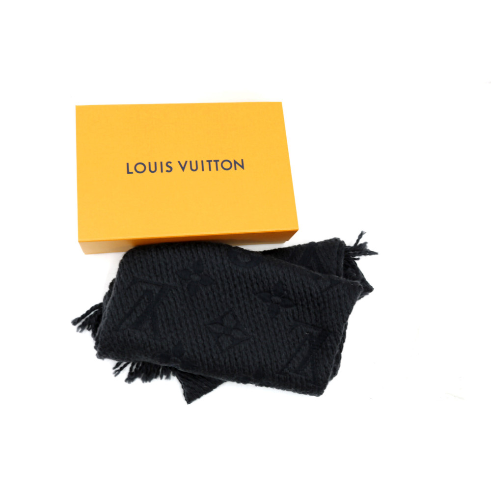Louis Vuitton Sciarpa Lana Nera