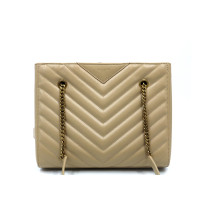 Saint Laurent Tribeca Pelle Beige