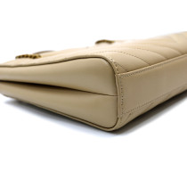 Saint Laurent Tribeca Pelle Beige