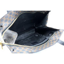 Celine Shopping Tela Marrone