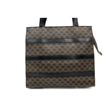Celine Shopping Tela Marrone