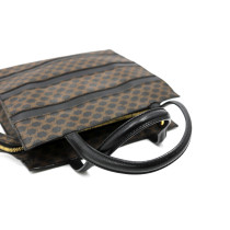 Celine Shopping Tela Marrone