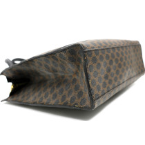 Celine Shopping Tela Marrone