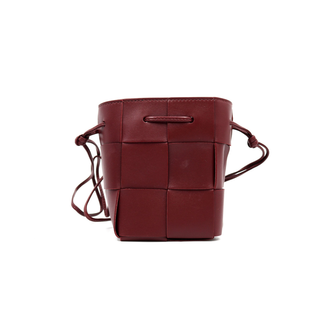 Bottega Veneta Bucket Pelle Burgundy
