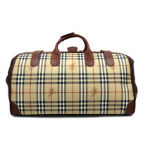 Burberry Borsone da Viaggio Check Beige