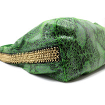 Stella McCartney Sac à Main Ecopelle Pitone Verde