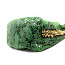 Stella McCartney Sac à Main Ecopelle Pitone Verde