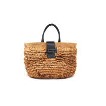 Tod's Shopping Strohtasche Beige