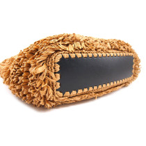 Tod's Beige Straw Shopping Bag
