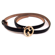 Gucci Cintura Pelle Nera