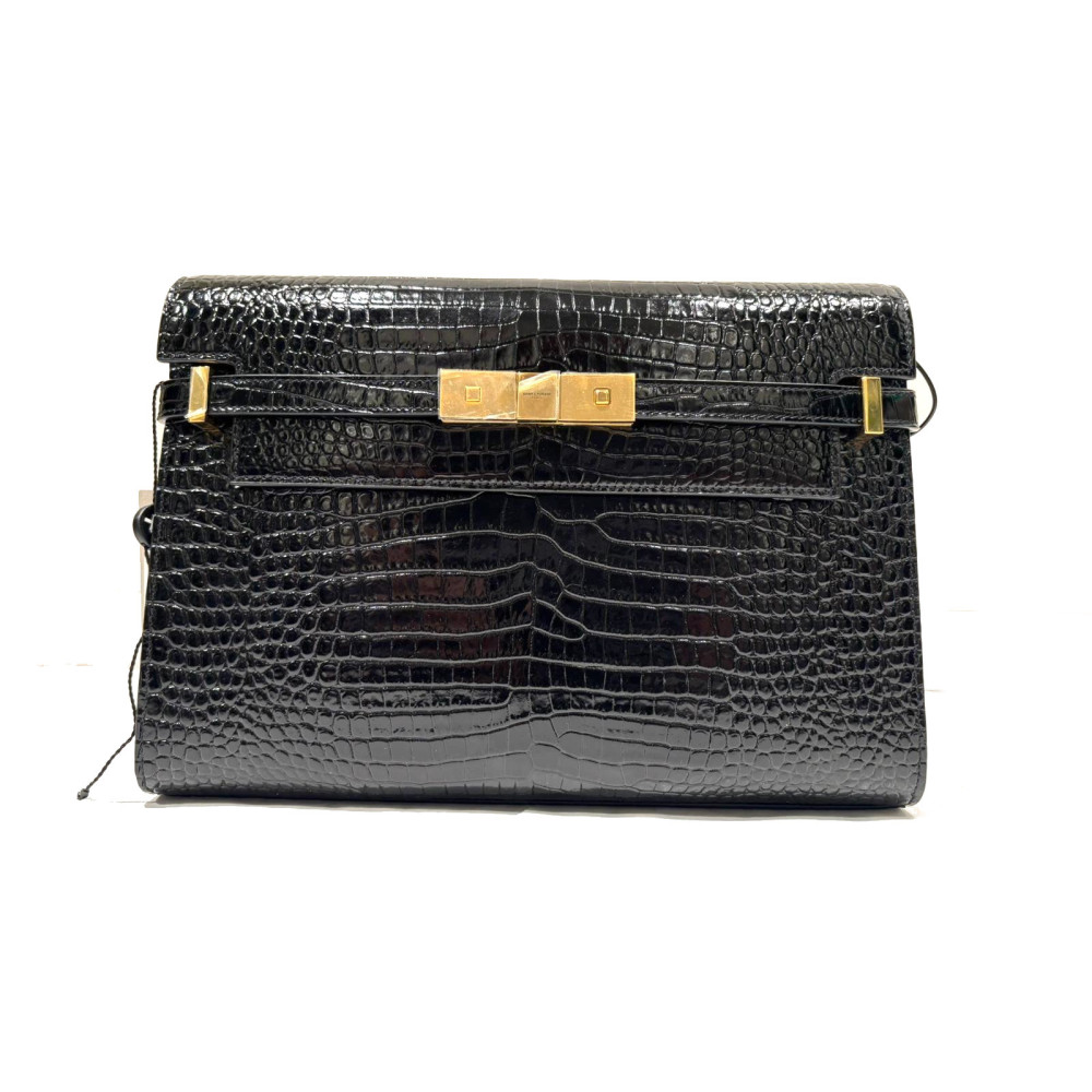 Saint Laurent Manhattan M Pelle Nera