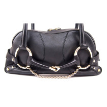 Gucci Horsebit Chain Pelle Nera