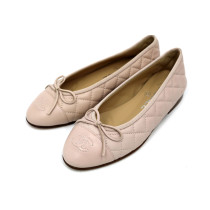 Chanel Ballerines Cuir Chair