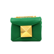 Valentino One Stud Micro Pelle Verde