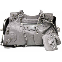 Balenciaga Neo City Pelle Grigia