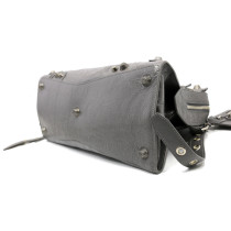 Balenciaga Neo City Pelle Grigia