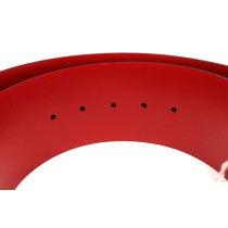 Valentino Cintura Reversibile Pelle Nera e Rossa