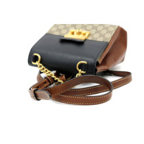 Gucci Zaino Padlock GG Supreme Beige e Pelle