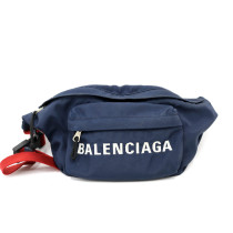 Balenciaga Marsupio Nylon Blu