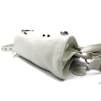 Balenciaga Mini City Pelle Bianca