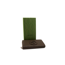 Gucci Portafoglio Pelle Verde Bosco