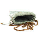 Gucci Bucket Secchiello Struzzo Verde Pastello