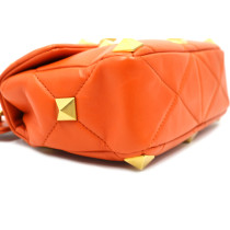 Valentino Roman Stud Pelle Arancio
