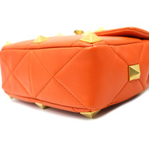 Valentino Roman Stud Pelle Arancio