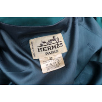 Hermes Trench Poliestere e Nylon Ottanio