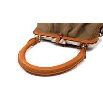 Prada Shopping Tela Marrone