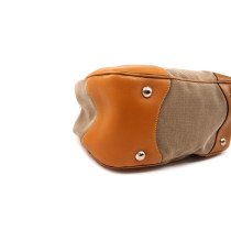 Prada Shopping Tela Marrone