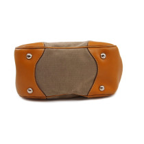 Prada Shopping Tela Marrone