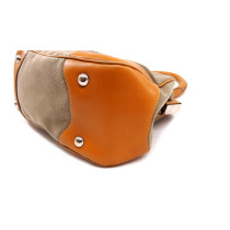 Prada Shopping Tela Marrone