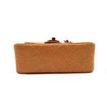 Chanel Mini Square Pelle Beige