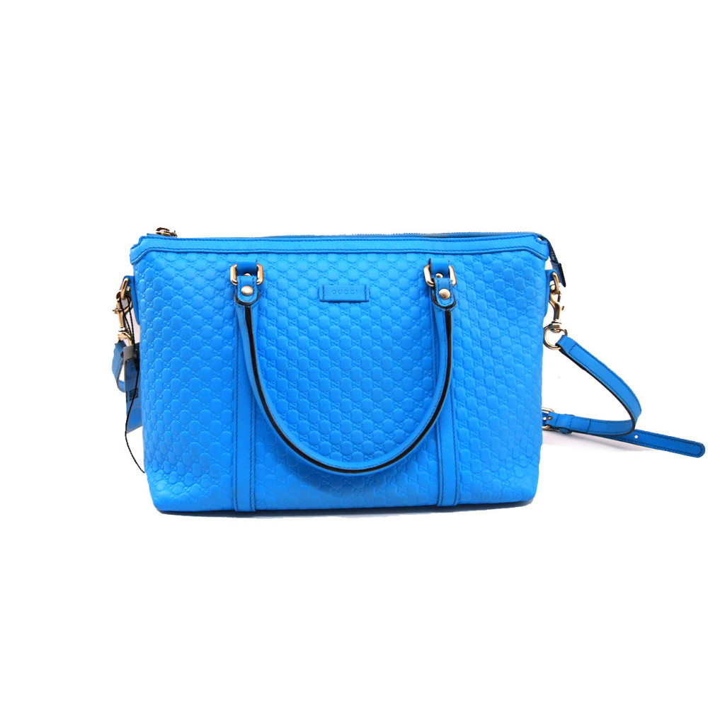 Gucci Bauletto Pelle Azzurra