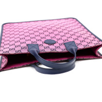 Gucci Sac Plat Tela Rosa