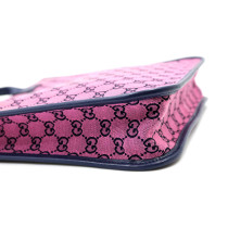 Gucci Sac Plat Tela Rosa