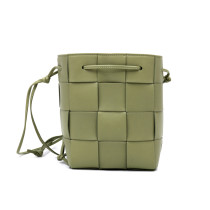 Bottega Veneta Secchiello Pelle Kaki