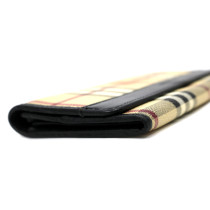 Burberry Portafoglio Check Beige