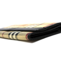 Burberry Portafoglio Check Beige