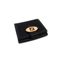 Fendi Portafoglio Tela Nera