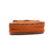 Chanel Shopping Round Chain Pelle d'Agnello Cammello