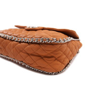 Chanel Shopping Round Chain Pelle d'Agnello Cammello