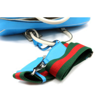 Gucci Borsone Pelle Azzurra