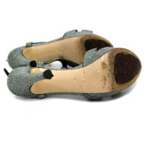 Miu Miu Sandalo Pelle Verde