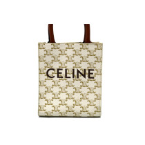 Celine Tote Mini Tela Bianca
